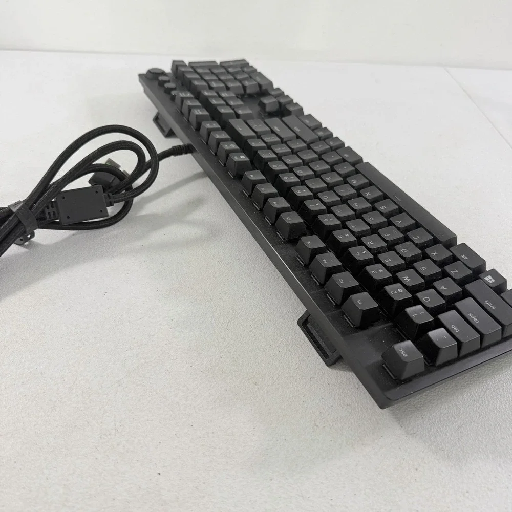 Razer Huntsman Elite Mechanical Gaming Keyboard RZ03-0187 TESTED WORKING